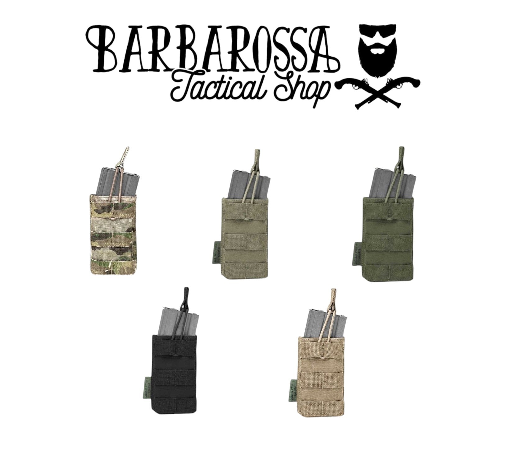 Warrior Single Open 5.56MM Multicam