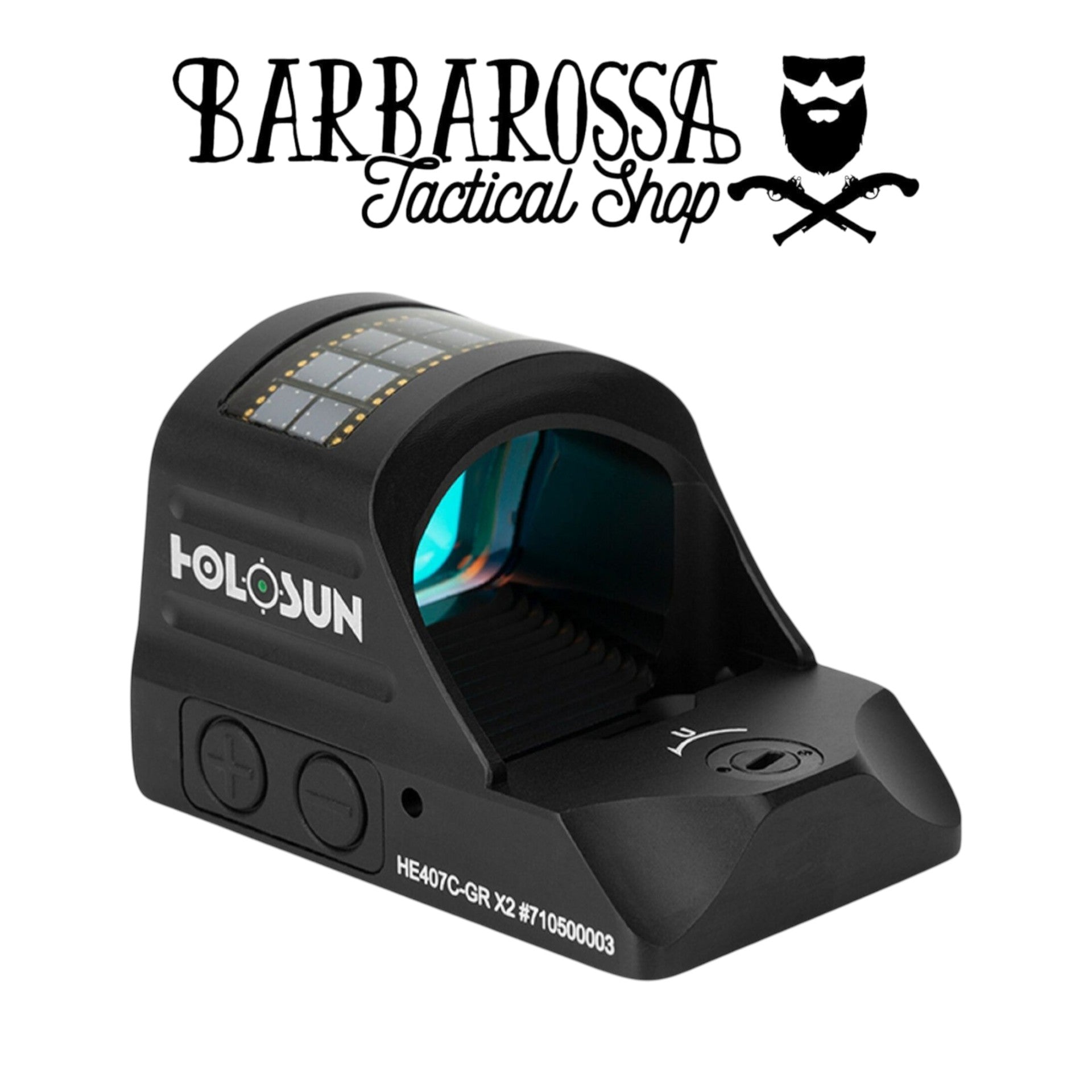 Holosun - H407C-GR-X2 - Green 2MOA
