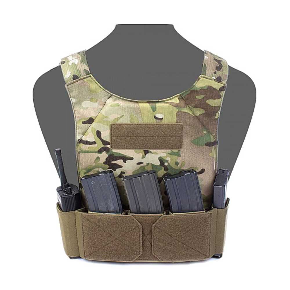 Portaplacas Warrior Covert Mk1 Negro