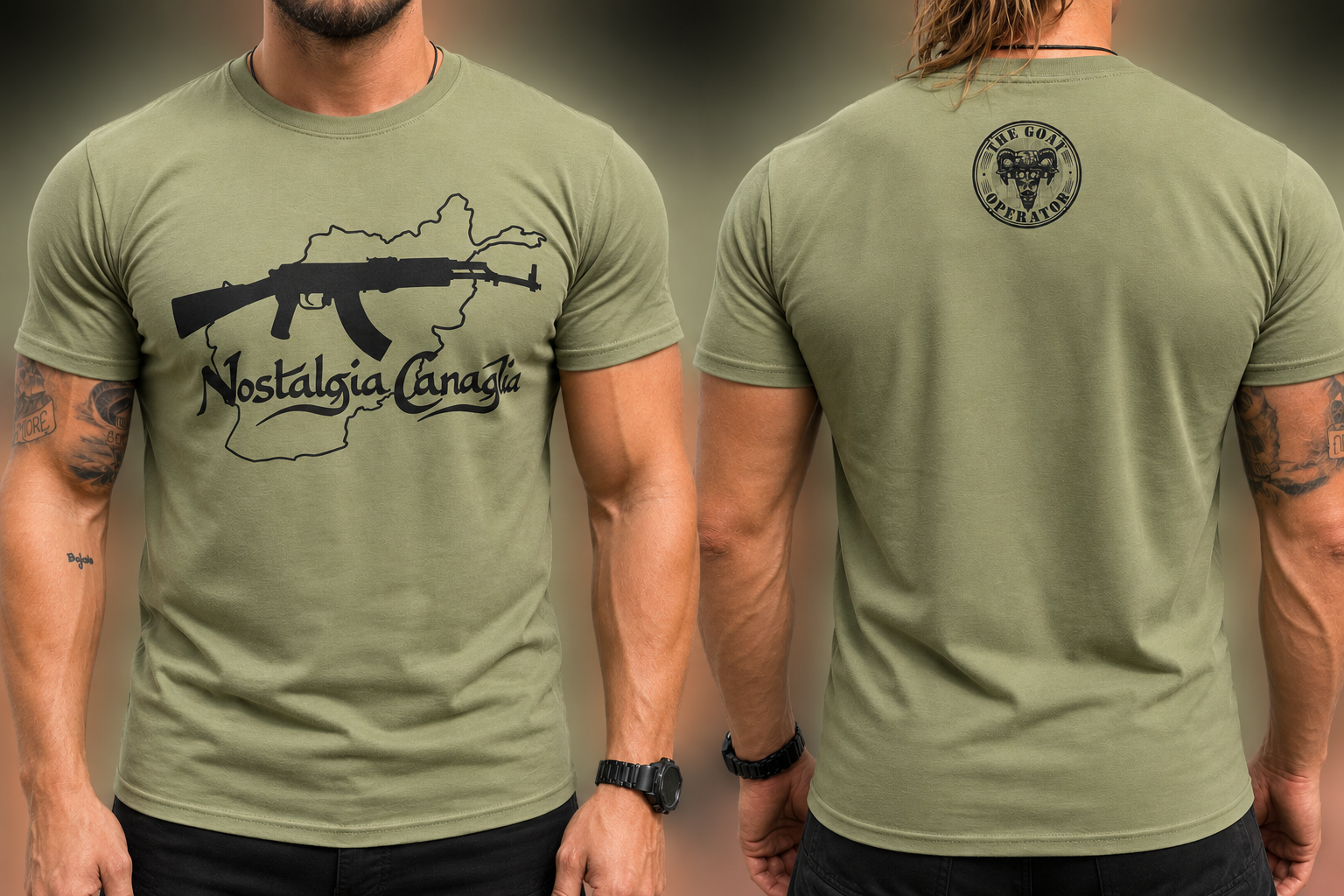 T-Shirt "Nostalgia Canaglia AK"