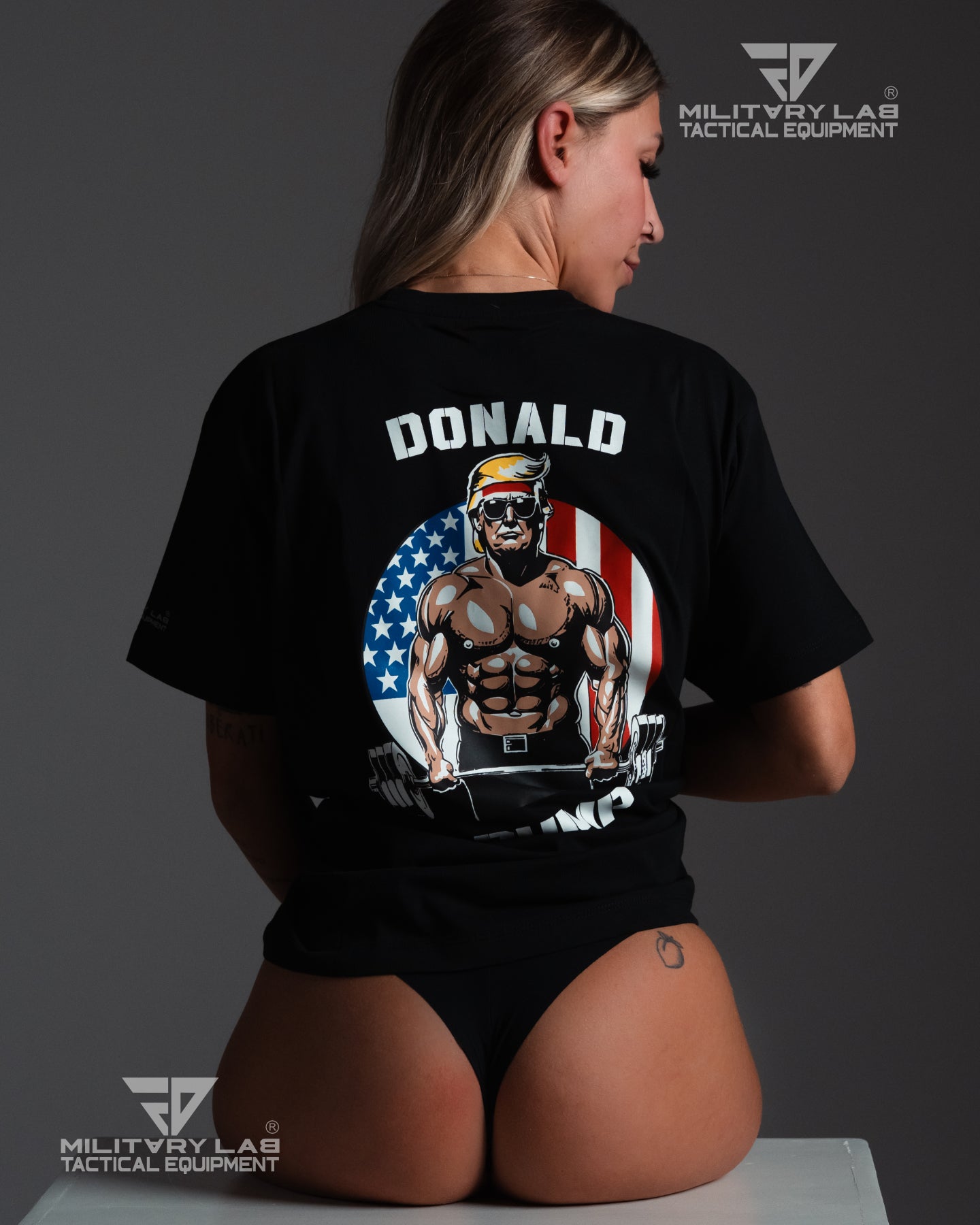 T-Shirt "D-PUMP" - Black