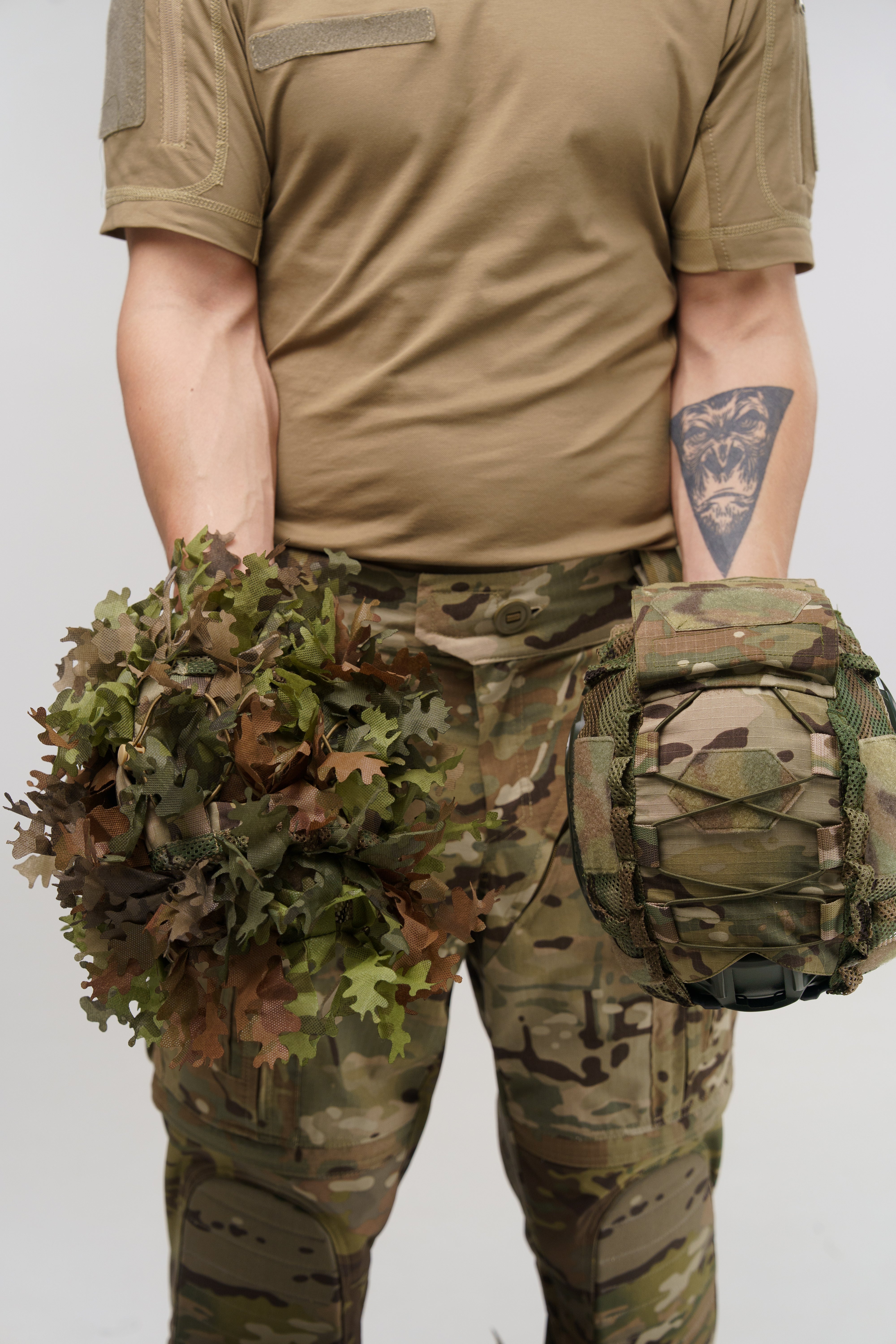 T-FORM - 3D Camouflage Helmet Cover PRO / MIX