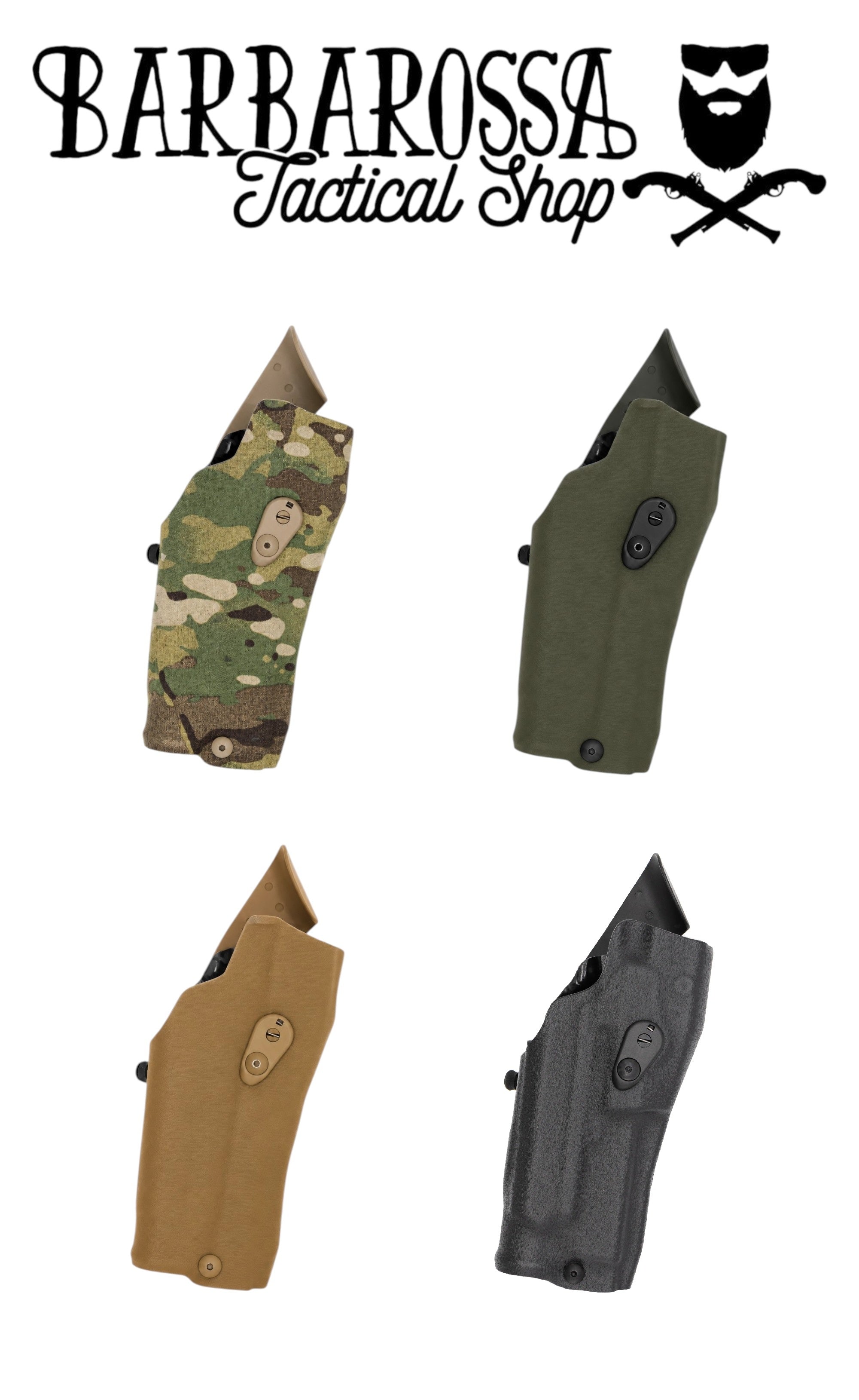 Safariland™ 6354RDSO - ALS® Holster w/ QLS19 Fork - Glock 17 + X300