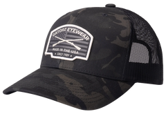 Gatorz - Snap Back Multicam Black / Woven Double Guns Patch