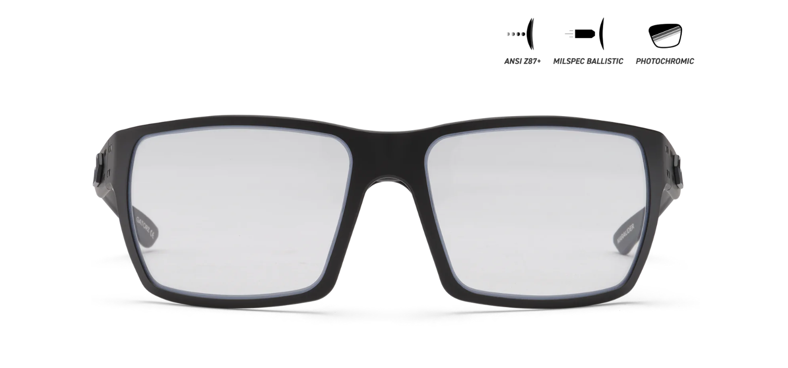 GATORZ - Marauder, MILSPEC Black Cerakote, Photochromic w/Anti-Fog