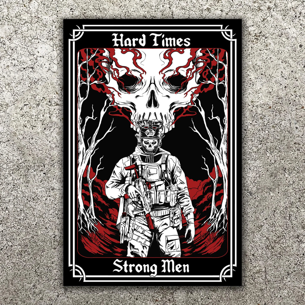 Brothers In Arms - HARD TIMES TAROT STICKER