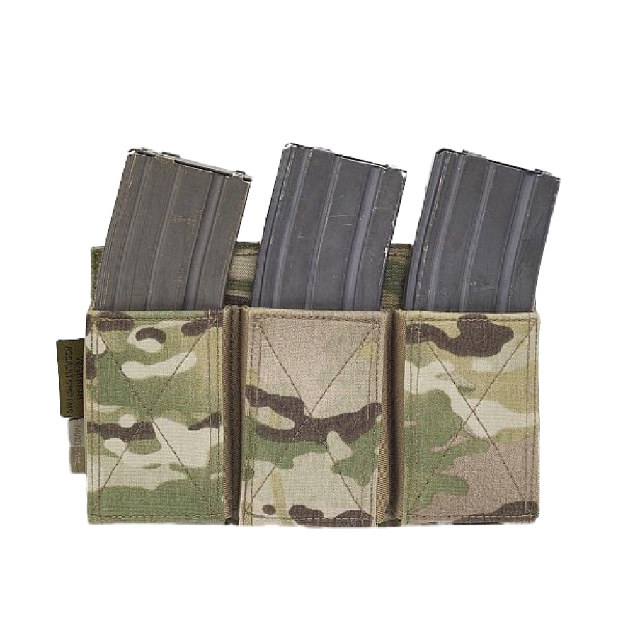 Warrior Triple Elastic Mag Pouch