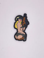 Patch Girl Double Guns