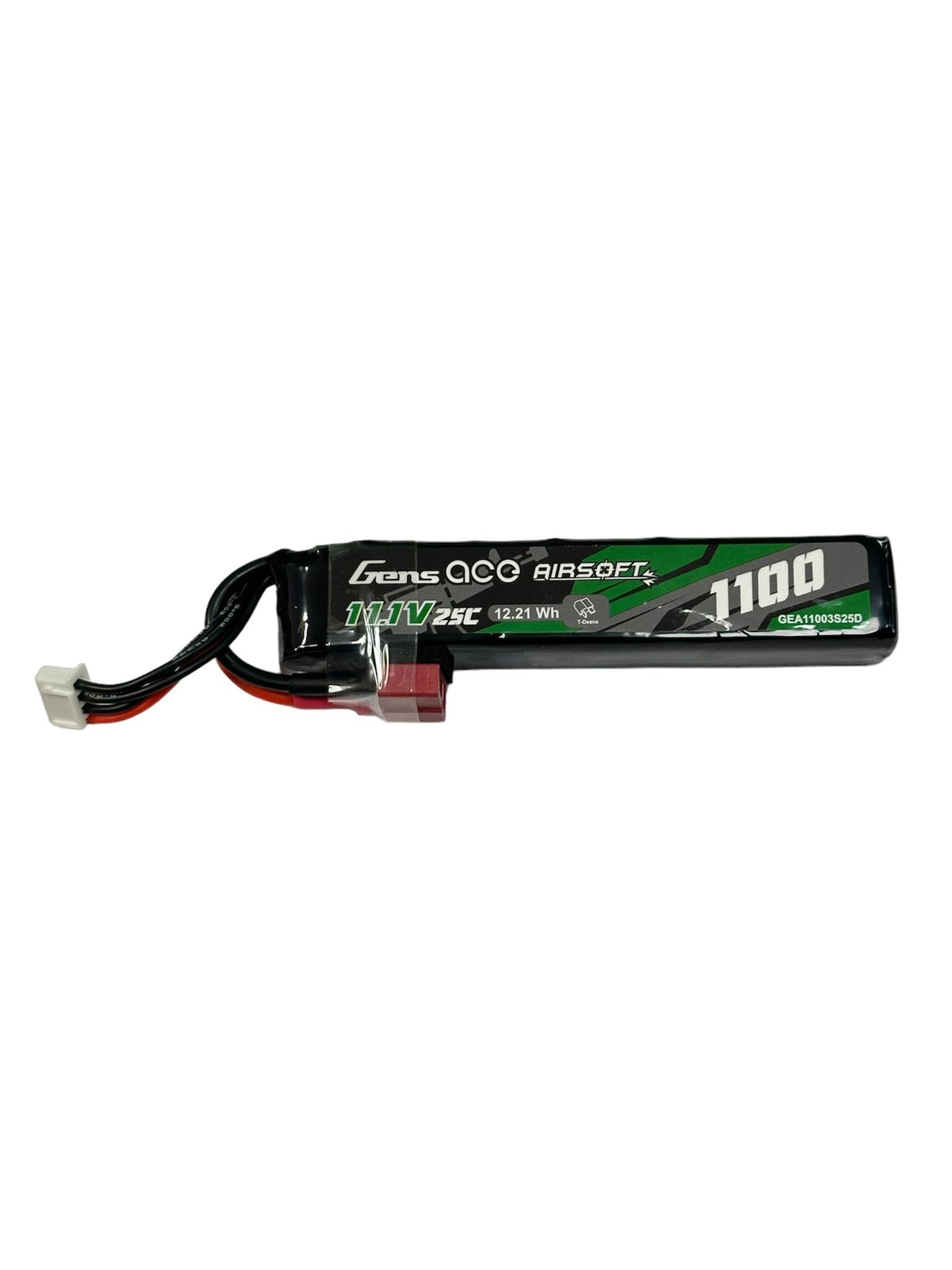 Gens Ace - Lipo 11.1v 1100mAh - Deans