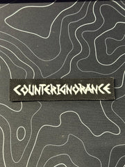 Patch Laser Cut Counter Ignorance - Black