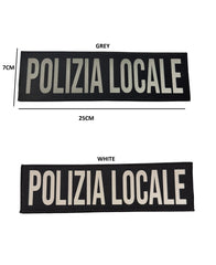 Patch Polizia Locale Catarifrangente Grande