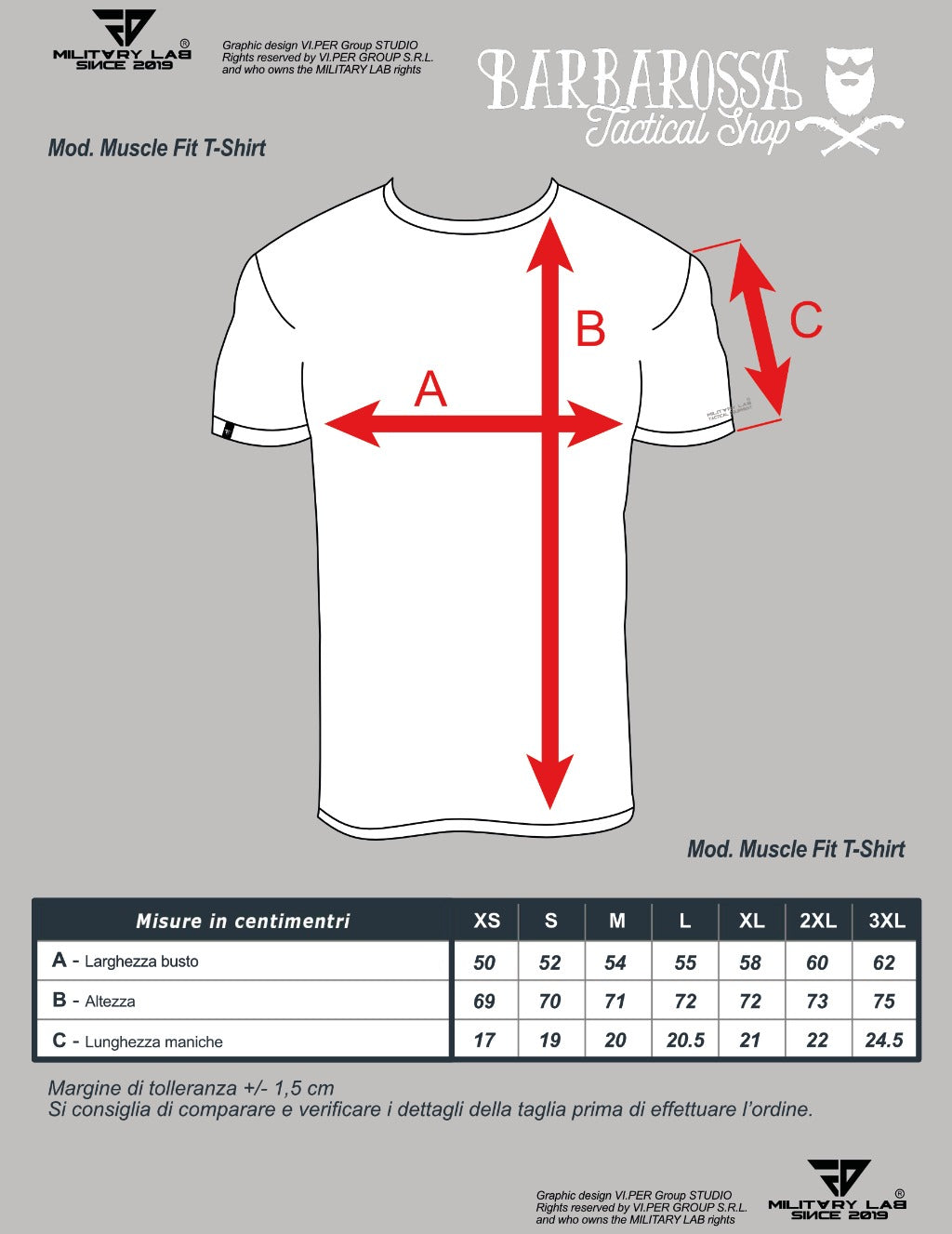 T-shirt Thin Blue Line Italy® K9 (Grey)