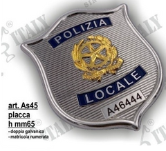 Ascot - Distintivo Da Cintura Polizia Locale