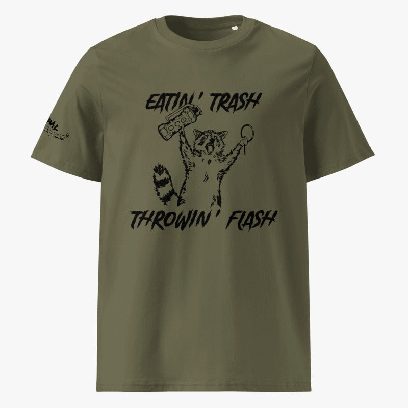 T-shirt Flash Racoon