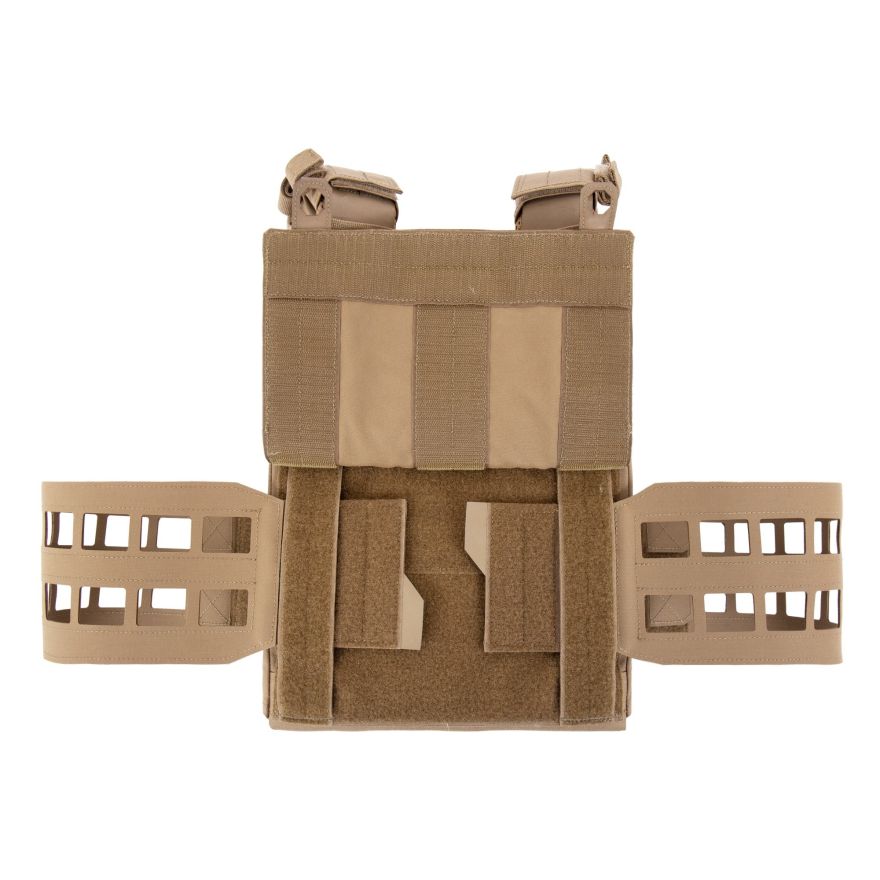 Warrior Laser Cut LPC V2 Low Profile Plate Carrier with Ladder Sides and DFP Triple Adaptive Mag Pouch & 5.56 Triple Inserts