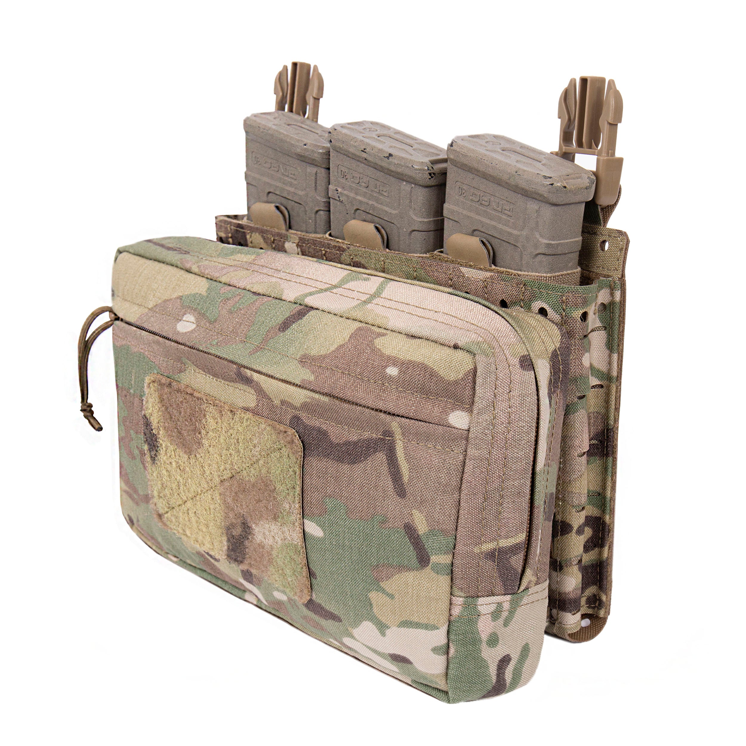 Warrior Laser Cut Kangaroo Pouch with 3 x 5.56mm Inserts MultiCam