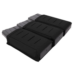 Warrior Laser Cut Triple Snap Mag Pouch - Black