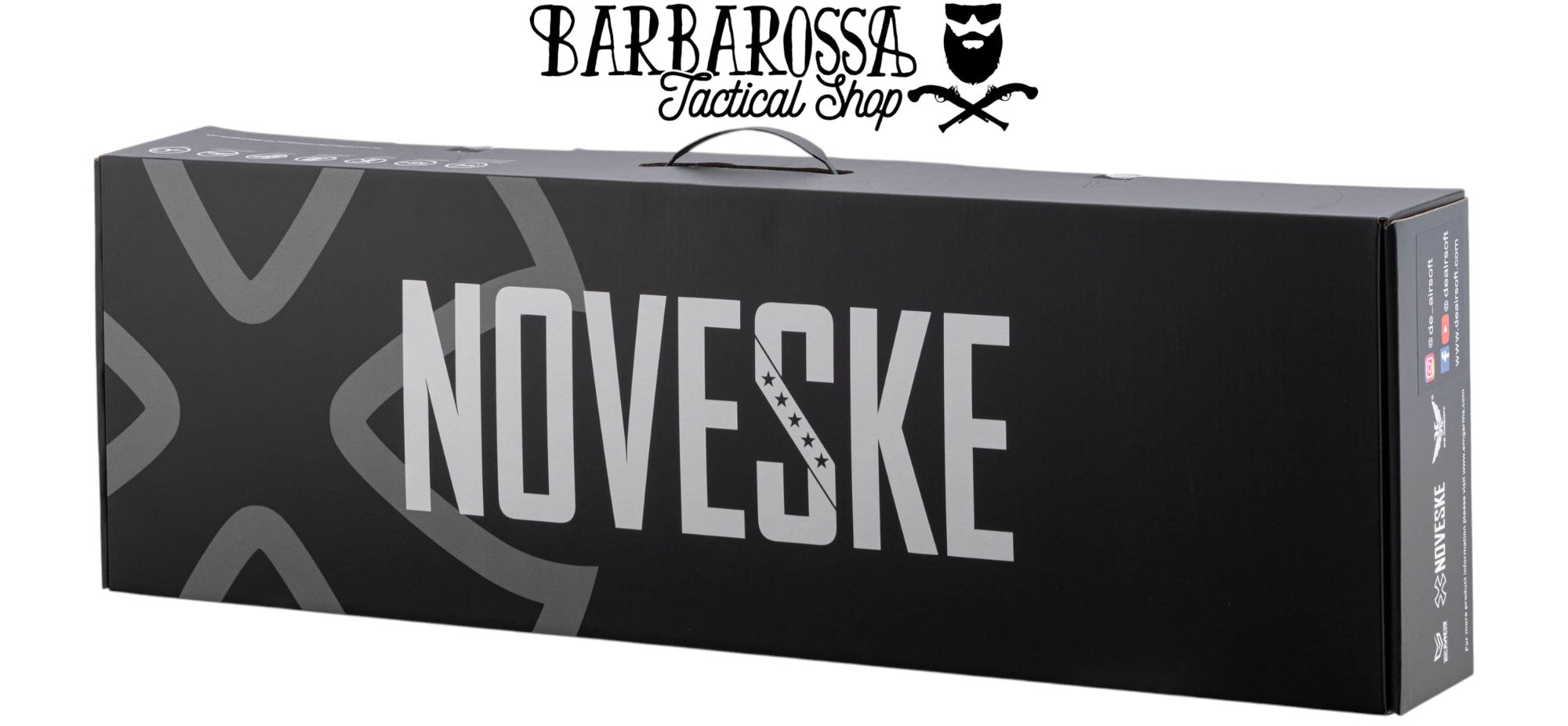 Noveske - MWS Ghetto Blaster Gas BlowBack Rifle 7 inch - Black