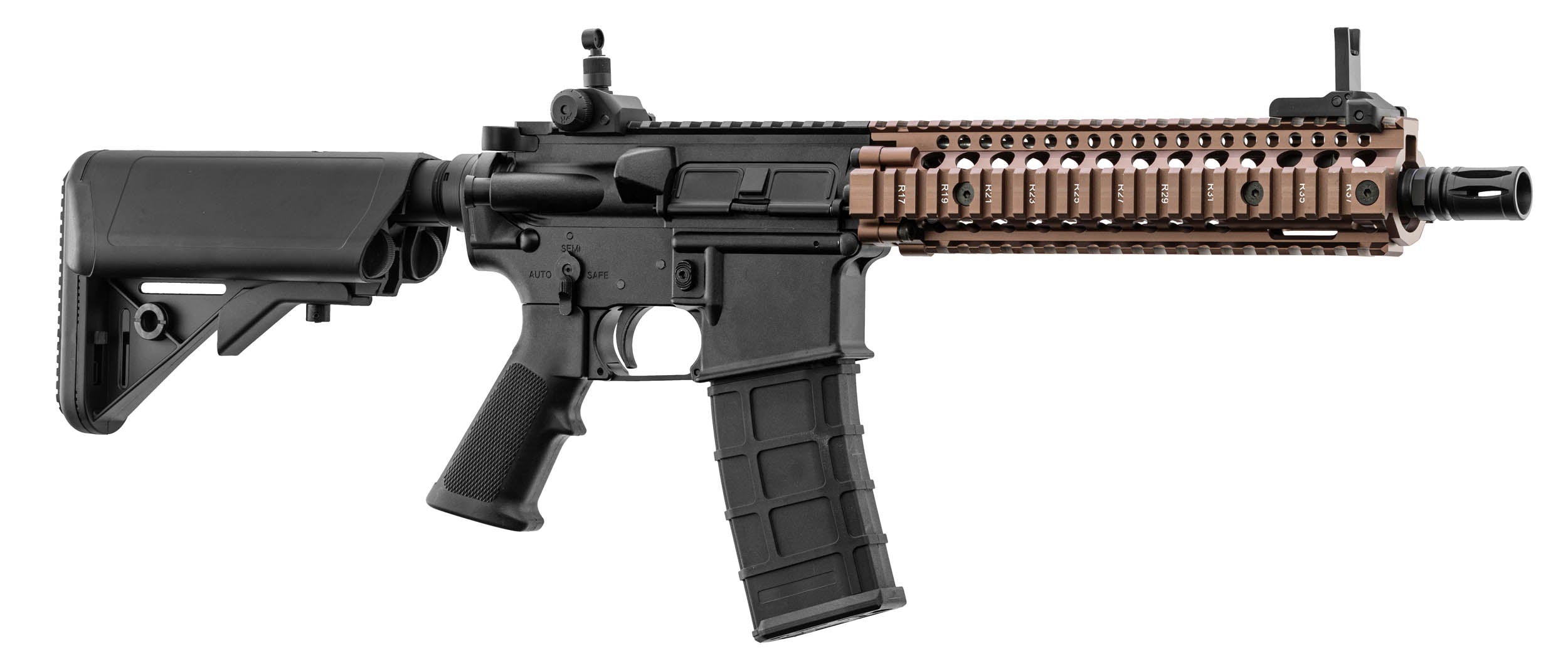 GOLDEN EAGLE MK18 GBBR Daniel Defence FDE