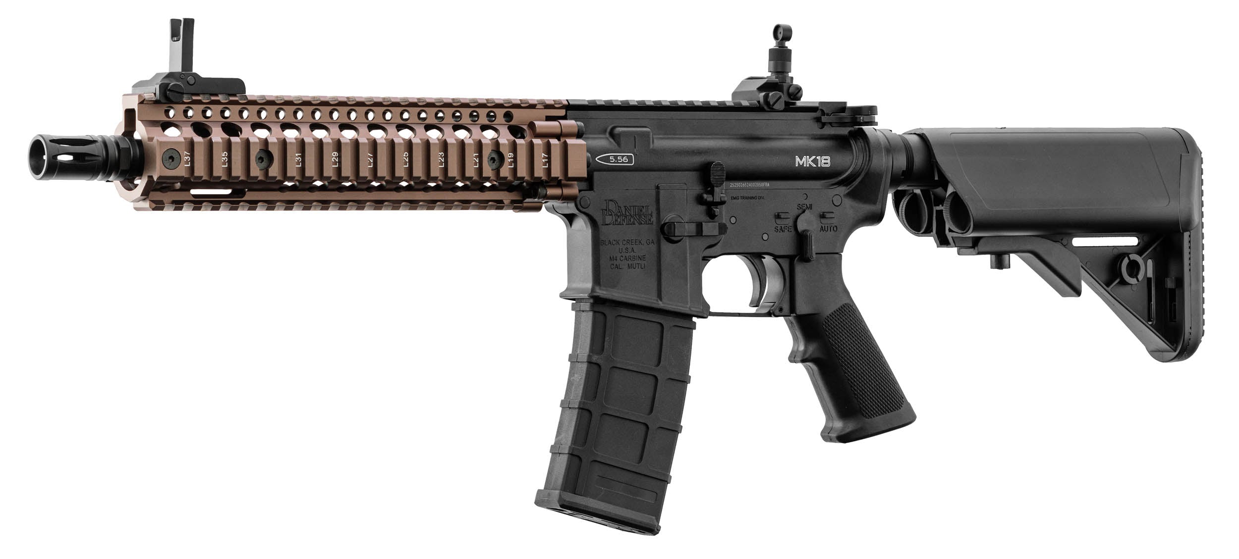 GOLDEN EAGLE MK18 GBBR Daniel Defence FDE