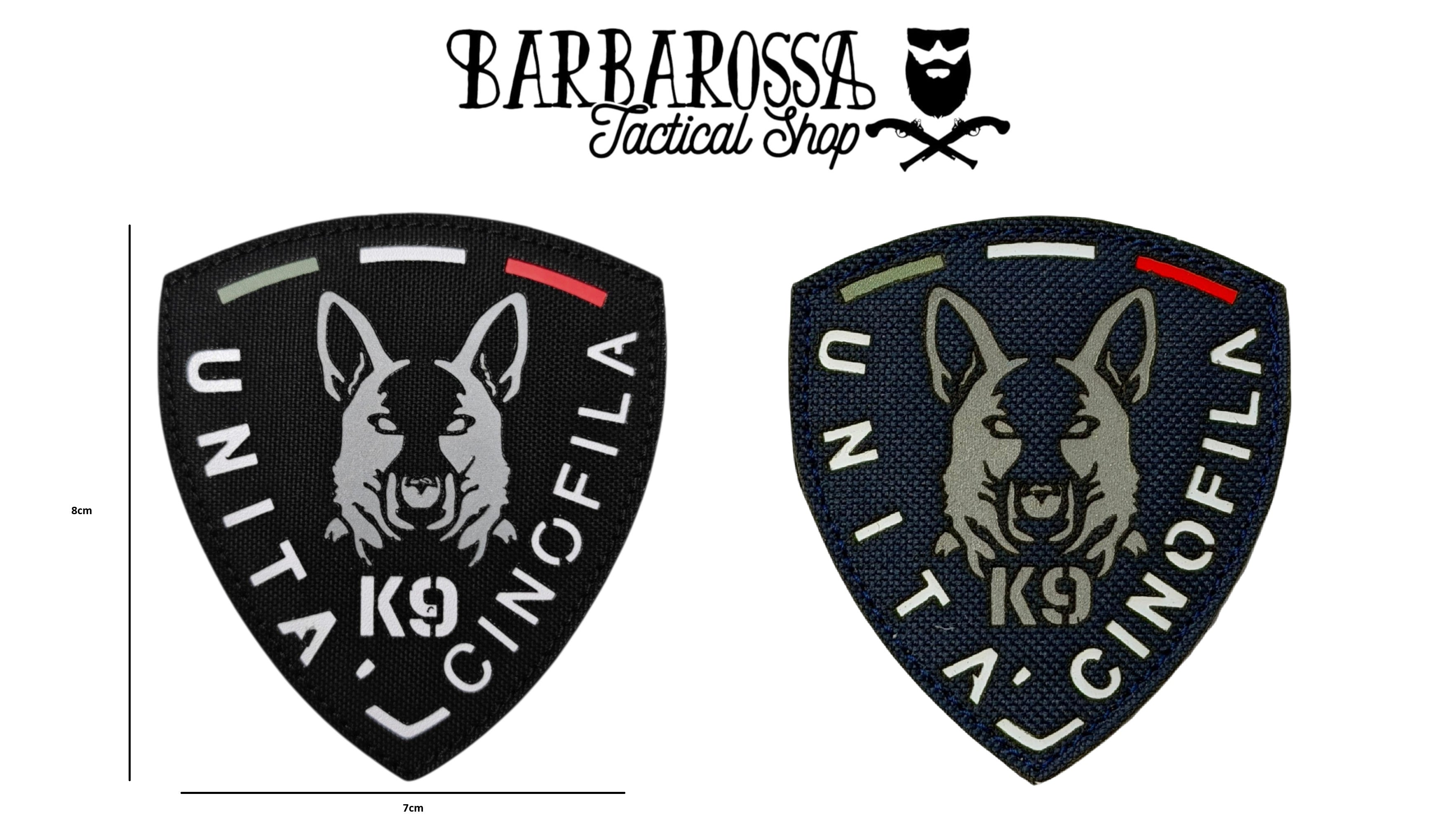 Patch Omerale Unità Cinofila K9