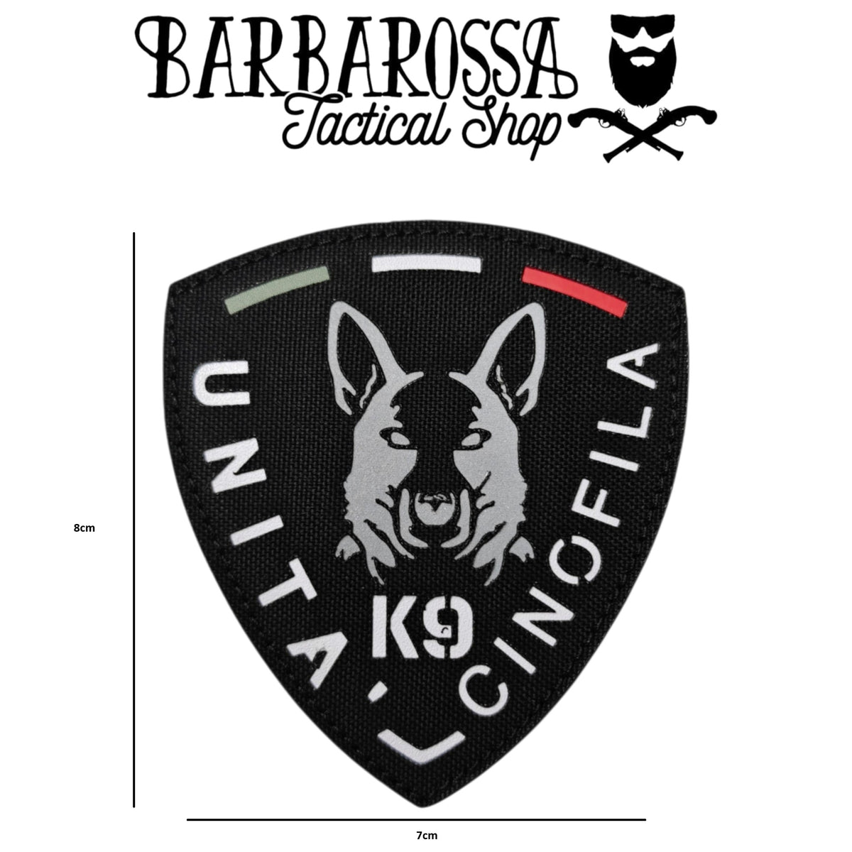 Patch Omerale Unità Cinofila K9