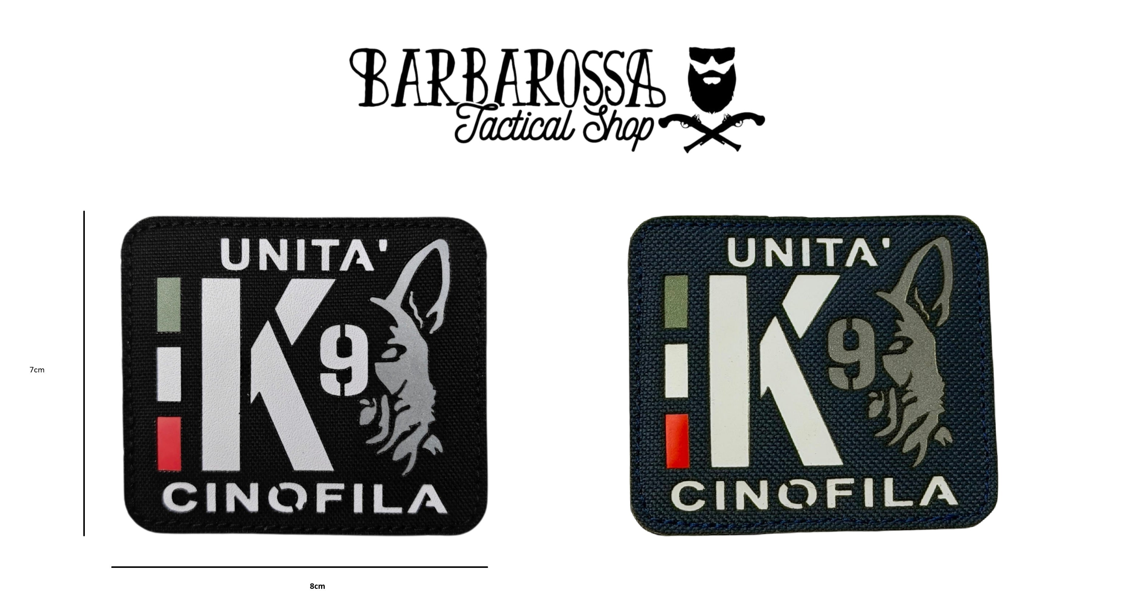 Patch Unità Cinofila K9