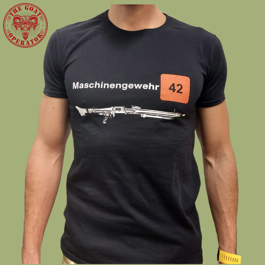 T-Shirt "Maschinengewehr 42" - The Goat Operator