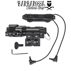 WADSN MAWL-C1+ CNC Green Laser + Dual Remote Switch Nero