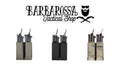 Warrior Laser Cut Double Bungee Pistol Pouch