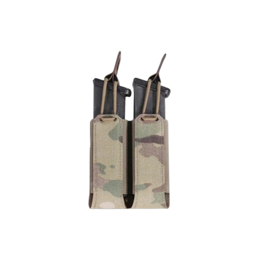 Warrior Laser Cut Double Bungee Pistol Pouch