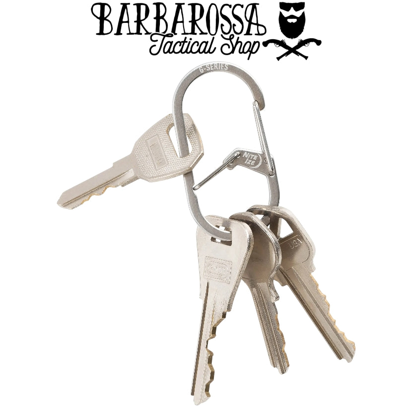 Nite Ize - G-Series 3 Dual Chamber Carabiner - Stainless