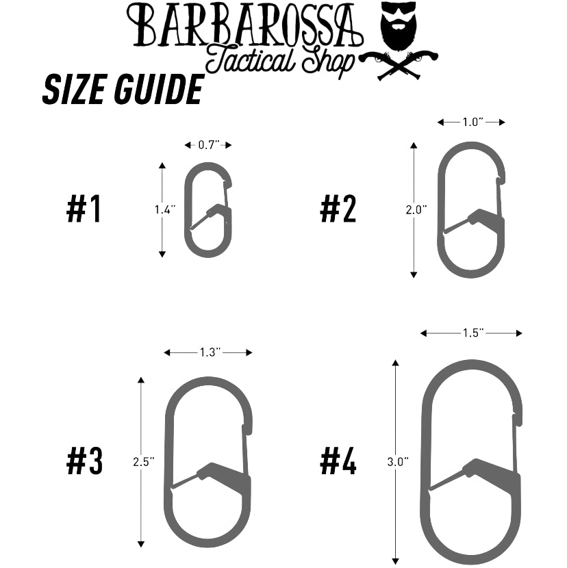 Nite Ize - G-Series 1 Dual Chamber Carabiner - Stainless