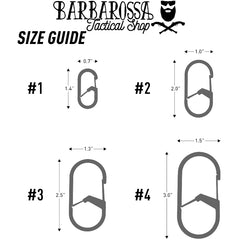 Nite Ize - G-Series 1 Dual Chamber Carabiner - Stainless