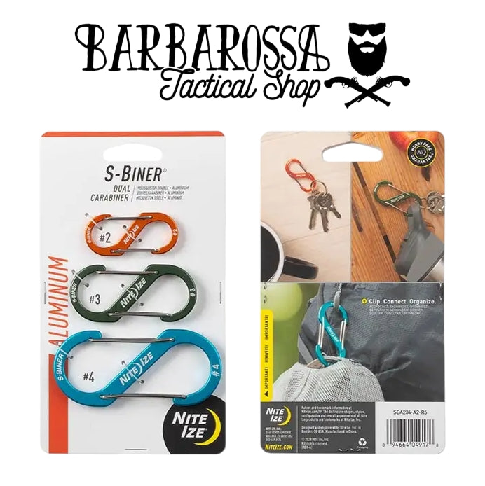 Nite Ize - S-Biner® Aluminum Dual Carabiner Pack 3