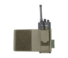 Warrior Laser Cut Wing Velcro Adjustable Radio Pouch Left Side