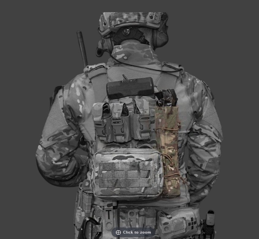 Warrior Laser Cut Vertical Strip Charge/Hammer Pouch
