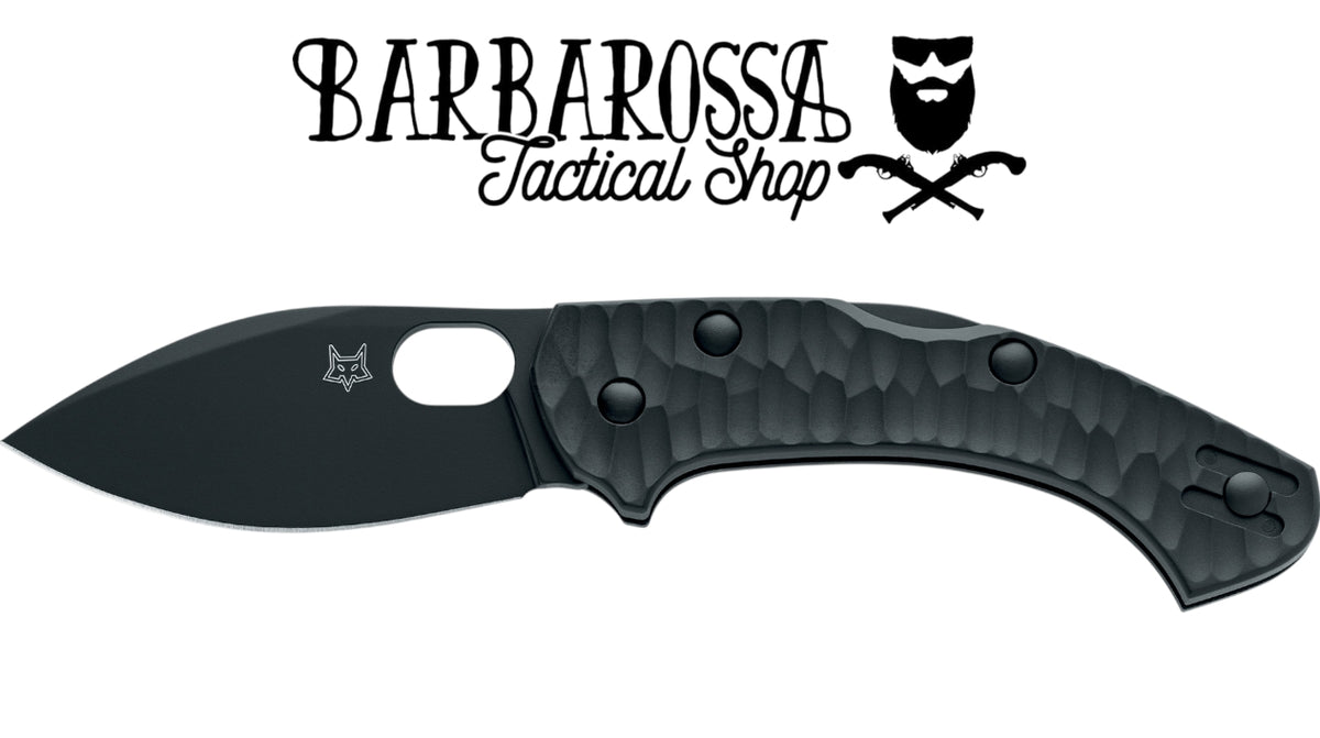 Fox Knives - ZERO 2.0 Desert Warrior - By Jens Ansø - Black