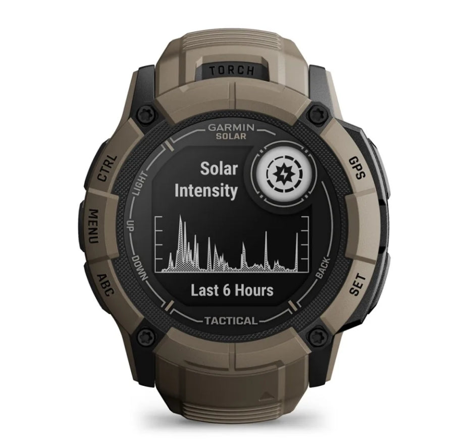 GARMIN - Instinct® 2X Solar - Tactical Edition - 50MM - Coyote