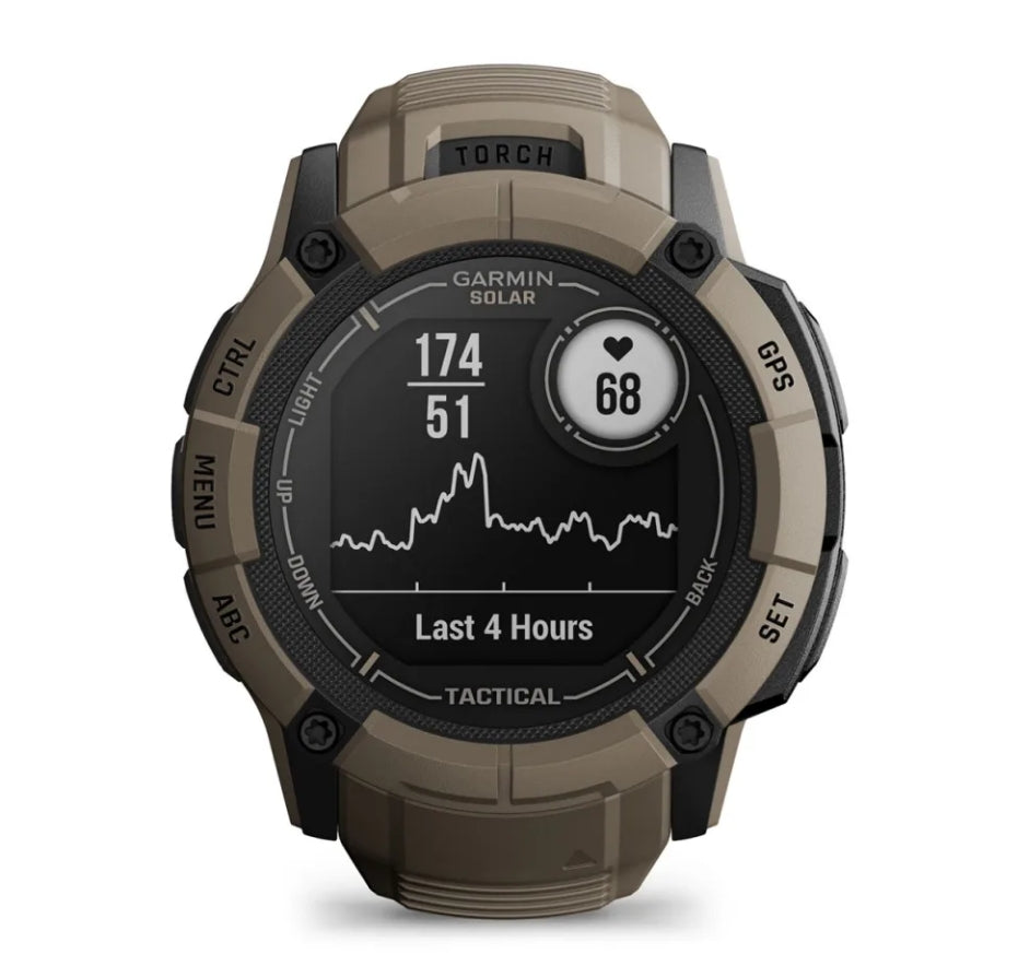 GARMIN - Instinct® 2X Solar - Tactical Edition - 50MM - Coyote