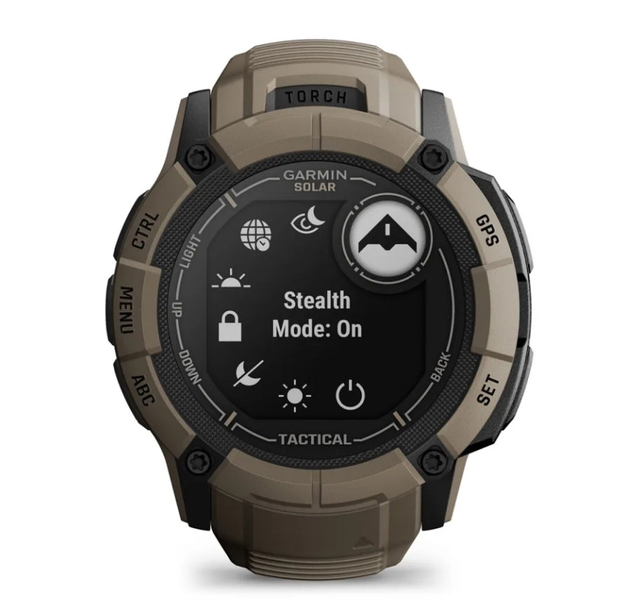 GARMIN - Instinct® 2X Solar - Tactical Edition - 50MM - Coyote