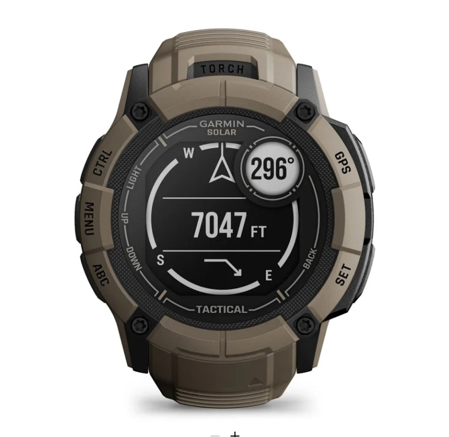 GARMIN - Instinct® 2X Solar - Tactical Edition - 50MM - Coyote