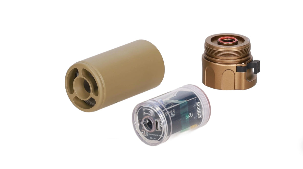 Spitfire BBP-217 Tracer Sound Suppressor Short - Tan [5KU]
