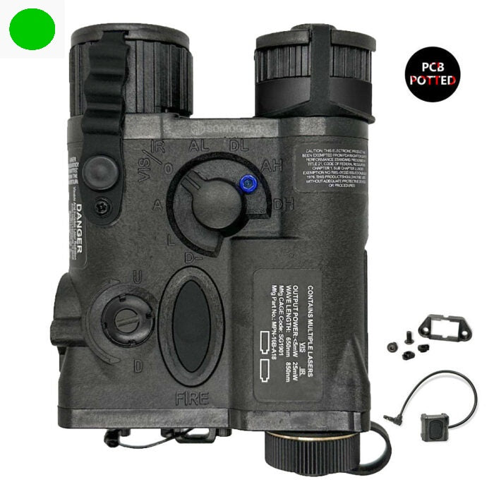 SomoGear PEQ-16 Aiming Laser VCSEL Illuminator - Black