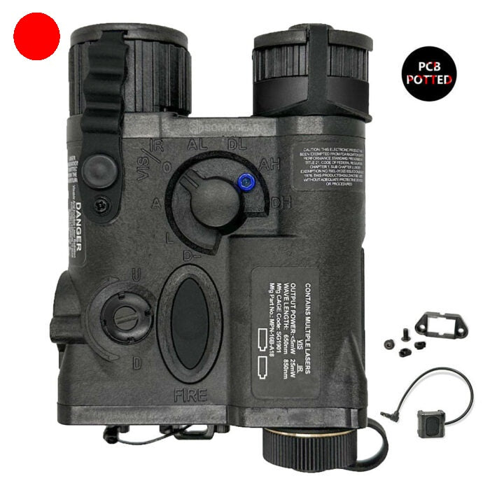 SomoGear PEQ-16 Aiming Laser VCSEL Illuminator - Black