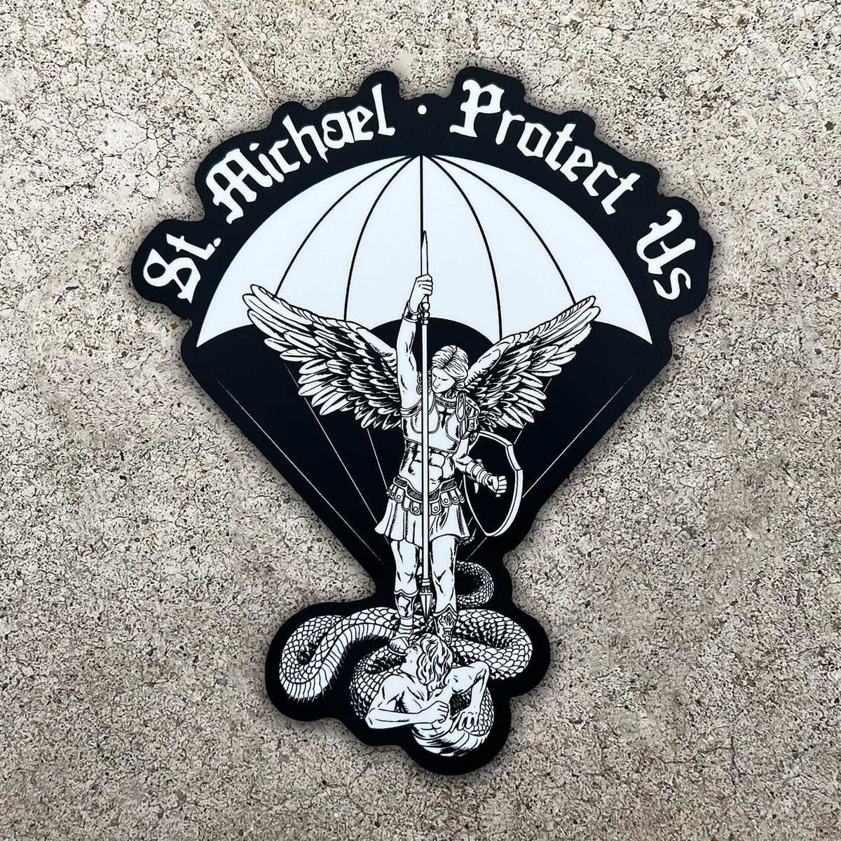 Brothers In Arms - ST. MICHAEL STICKER