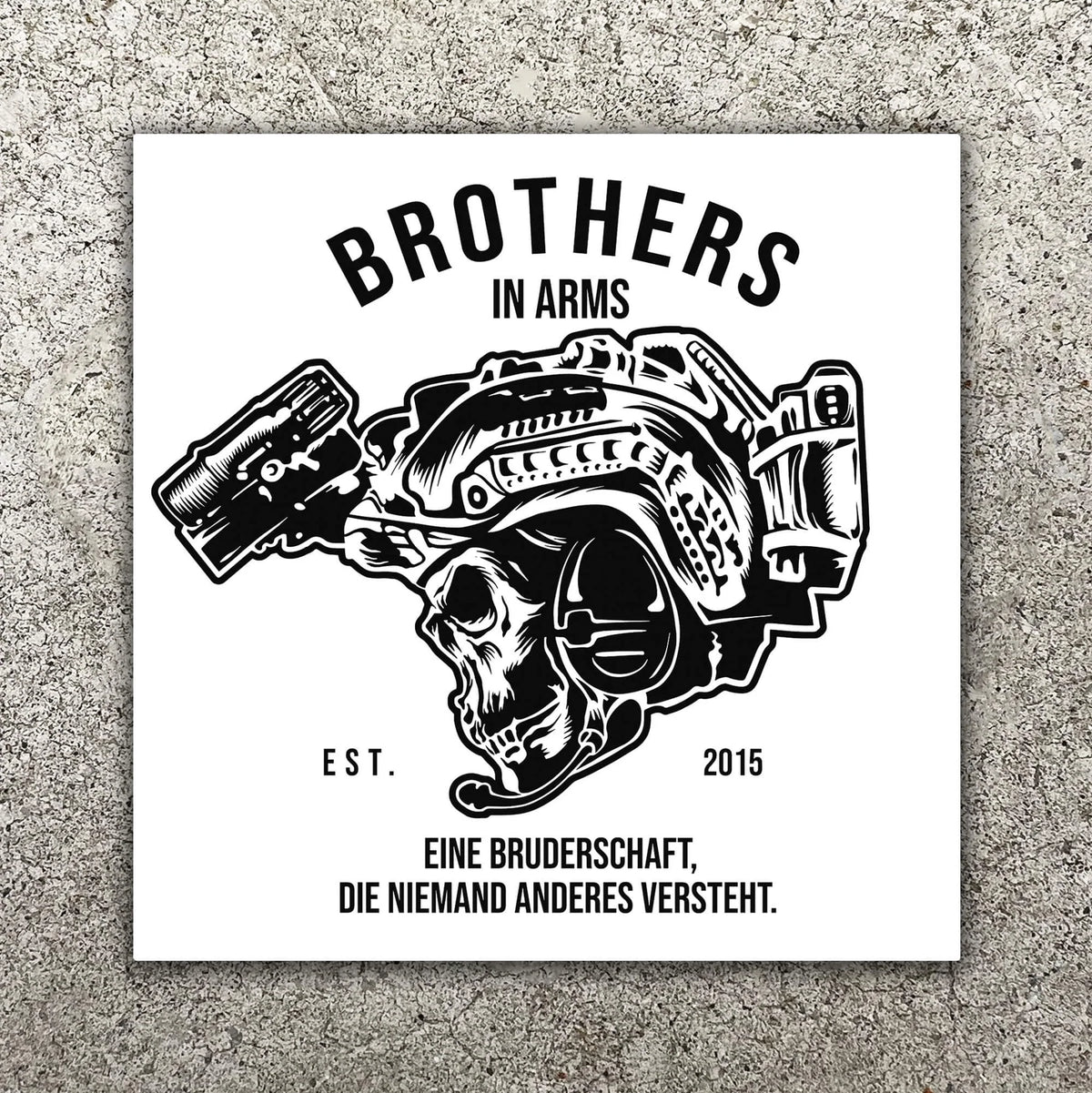 Brothers In Arms - TEAM STICKER