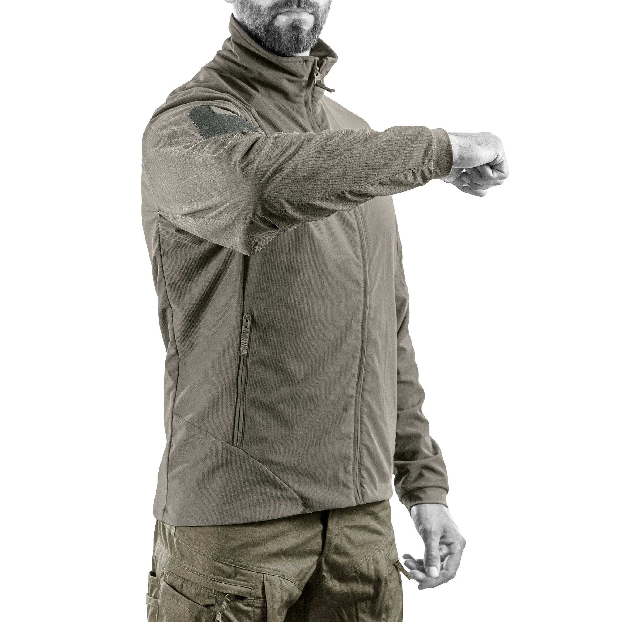 UF PRO - Hunter FZ Gen.3 Tactical Softshell Jacket - Brown Grey