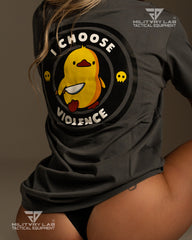 T-Shirt "I Violence" - Grey Matt