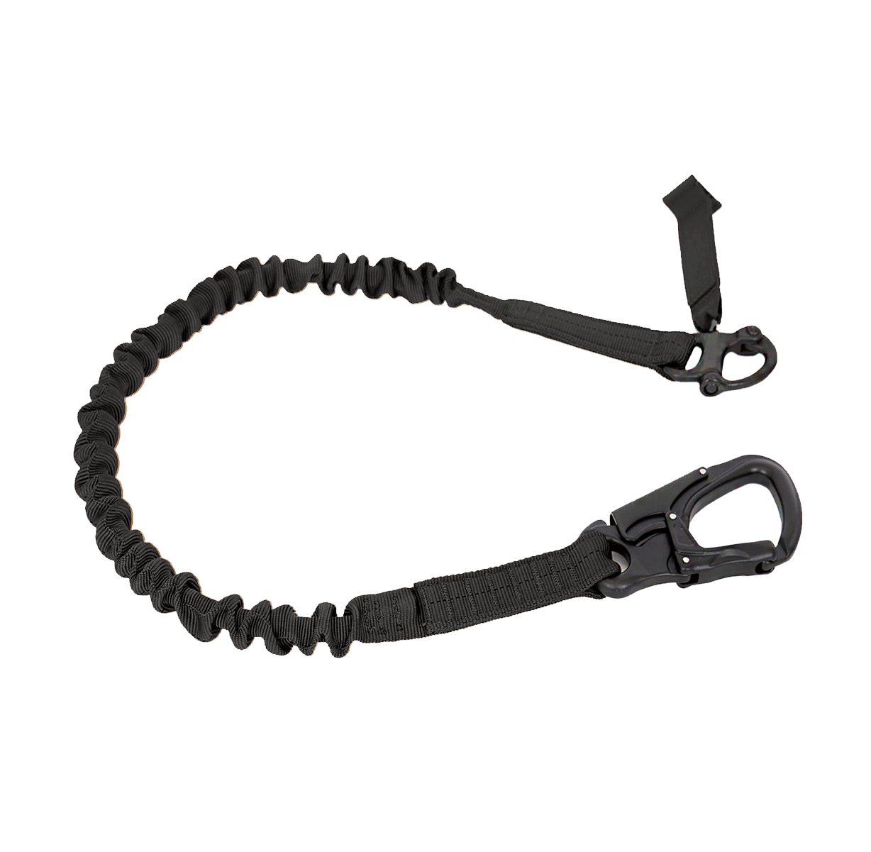 Warrior Snap Shackle TANGO Personal Retention Lanyard  - Black